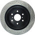 127.66065CR by CENTRIC - Sportstop Cryo Drilled & Slotted Rotor, Right