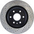 127.66069L by CENTRIC - Slotted Drilled Rotor