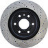127.66069R by CENTRIC - Slotted Drilled Rotor