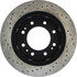 127.66074L by CENTRIC - Slotted Drilled Rotor