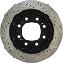 127.66074R by CENTRIC - Slotted Drilled Rotor