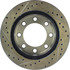 127.67024L by CENTRIC - Sport Drilled & Slotted Rotor, Left