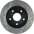 Centric 127.67029L Disc Brake Rotor Slotted Drilled Rotor