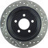 127.67032R by CENTRIC - Slotted Drilled Rotor