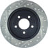 127.67037L by CENTRIC - Slotted Drilled Rotor