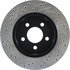 127.67045L by CENTRIC - Slotted Drilled Rotor