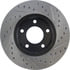 127.67049CR by CENTRIC - Sportstop Cryo Drilled & Slotted Rotor, Right