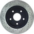 127.67050CL by CENTRIC - Sportstop Cryo Drilled & Slotted Rotor, Left