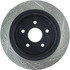 127.67054R by CENTRIC - Slotted Drilled Rotor