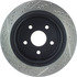 127.67054L by CENTRIC - Slotted Drilled Rotor