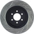 Centric 127.67057CL Disc Brake Rotor Sportstop Cryo Drilled & Slotted Rotor, Left