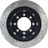 127.67062CL by CENTRIC - Sportstop Cryo Drilled & Slotted Rotor, Left