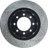 127.67061R by CENTRIC - Slotted Drilled Rotor