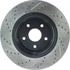 Centric 127.67064CL Disc Brake Rotor Sportstop Cryo Drilled & Slotted Rotor, Left
