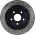 127.67067L by CENTRIC - Slotted Drilled Rotor