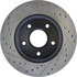 127.67069L by CENTRIC - Slotted Drilled Rotor