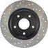 127.67071L by CENTRIC - Slotted Drilled Rotor