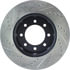 Centric 127.67072CL Disc Brake Rotor Sportstop Cryo Drilled & Slotted Rotor, Left