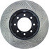 127.67072R by CENTRIC - Slotted Drilled Rotor