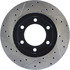 127.68000CL by CENTRIC - Sportstop Cryo Drilled & Slotted Rotor, Left