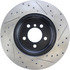 127.34065R by CENTRIC - Slotted Drilled Rotor