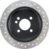 127.34066R by CENTRIC - Slotted Drilled Rotor