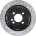 127.34066L by CENTRIC - Slotted Drilled Rotor