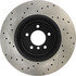127.34071CL by CENTRIC - Sportstop Cryo Drilled & Slotted Rotor, Left