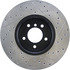 127.34070R by CENTRIC - Slotted Drilled Rotor