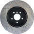 127.34072L by CENTRIC - Slotted Drilled Rotor