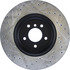 127.34072L by CENTRIC - Sport Drilled & Slotted Rotor, Left