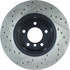 127.34073L by CENTRIC - Slotted Drilled Rotor