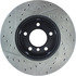 127.34077L by CENTRIC - Sport Drilled & Slotted Rotor, Left