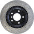 127.34078R by CENTRIC - Slotted Drilled Rotor
