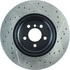 127.34095CR by CENTRIC - Sportstop Cryo Drilled & Slotted Rotor, Right