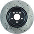 127.34095R by CENTRIC - Slotted Drilled Rotor