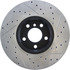 127.34098R by CENTRIC - Slotted Drilled Rotor