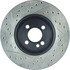 127.34101L by CENTRIC - Slotted Drilled Rotor