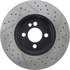 127.34101 by CENTRIC - Centric Premium OE Style Drilled and Slotted Brake Rotor