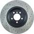 127.34086R by CENTRIC - Slotted Drilled Rotor