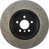 127.34124L by CENTRIC - Slotted Drilled Rotor