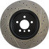 127.34124R by CENTRIC - Slotted Drilled Rotor