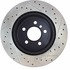 127.34131R by CENTRIC - Slotted Drilled Rotor