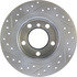 127.34137L by CENTRIC - Slotted Drilled Rotor