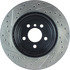 127.34141L by CENTRIC - Slotted Drilled Rotor