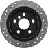 127.34159L by CENTRIC - Sport Drilled & Slotted Rotor, Left