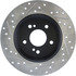 127.35012L by CENTRIC - Slotted Drilled Rotor