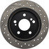 127.35014R by CENTRIC - Slotted Drilled Rotor