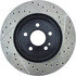 127.35036R by CENTRIC - Slotted Drilled Rotor