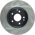 127.35057L by CENTRIC - Slotted Drilled Rotor